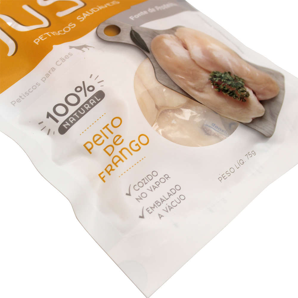Petisco Just para Cães Sabor Frango Cozido - 75g