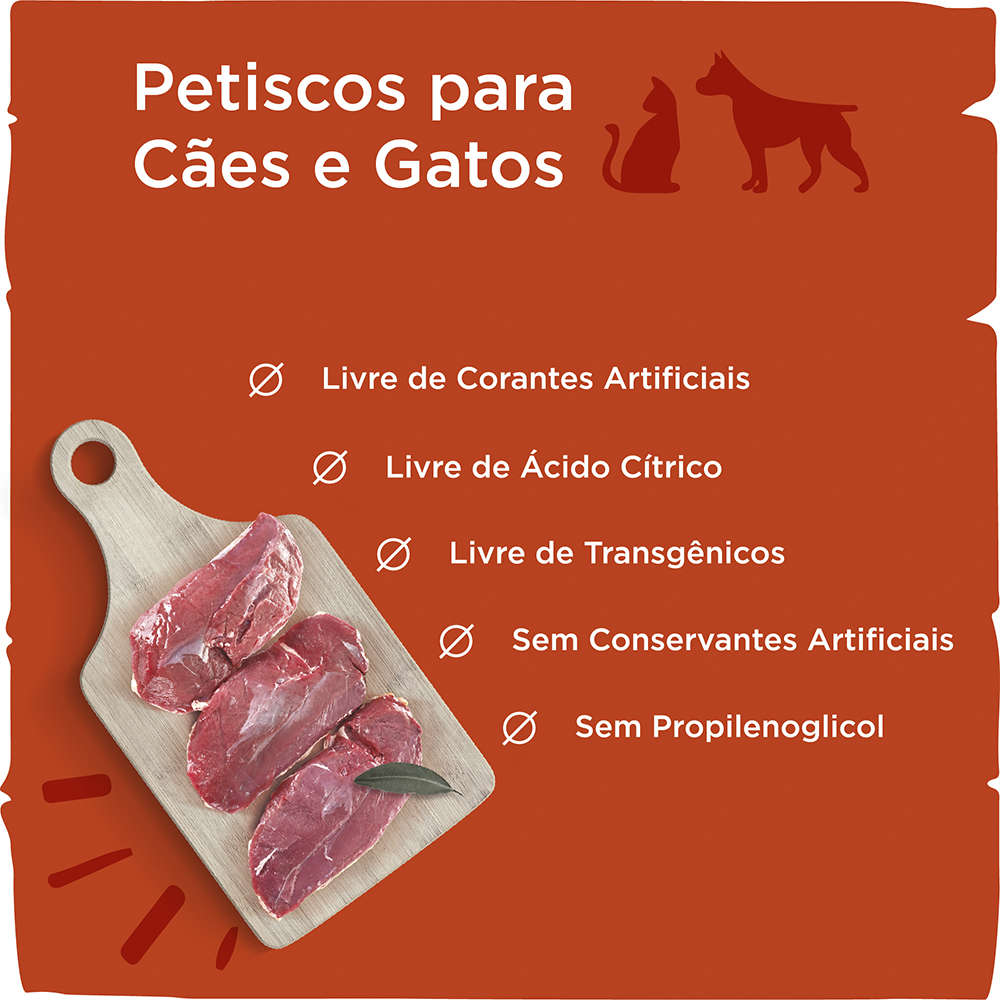 Petisco Just para Cães Sabor Steak de Pato - 75g