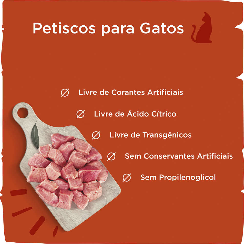 Petisco Just para Gatos Sabor Pato - 55g