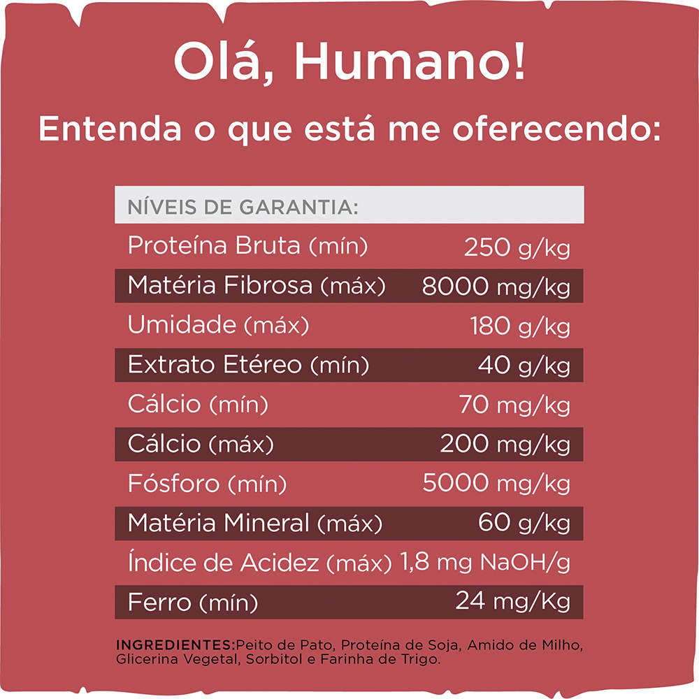 Petisco Just para Gatos Sabor Pato - 55g