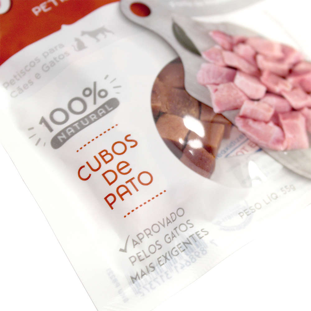 Petisco Just para Gatos Sabor Pato - 55g