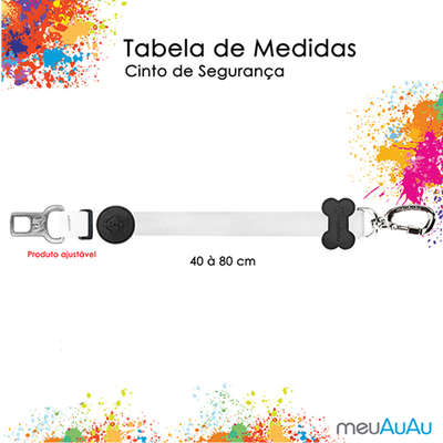 Cinto de Segurança Citrus para Cães