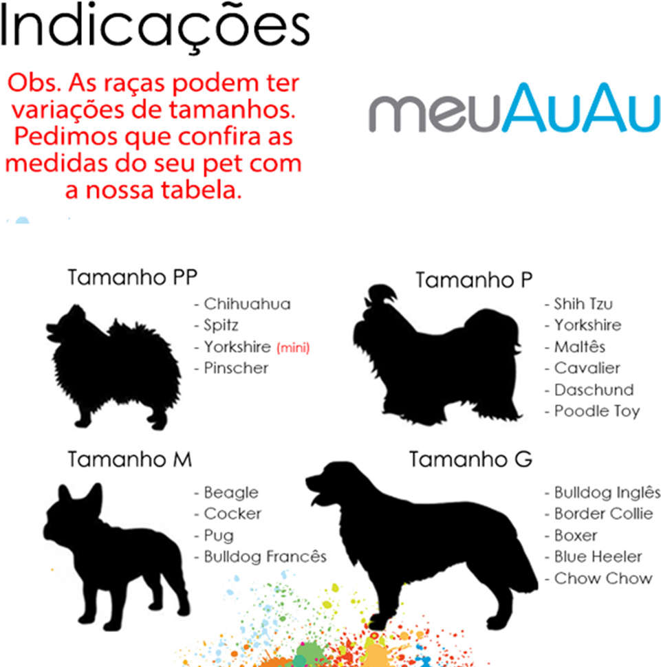 Cinto de Segurança Rainbow para Cães - Tam. Único