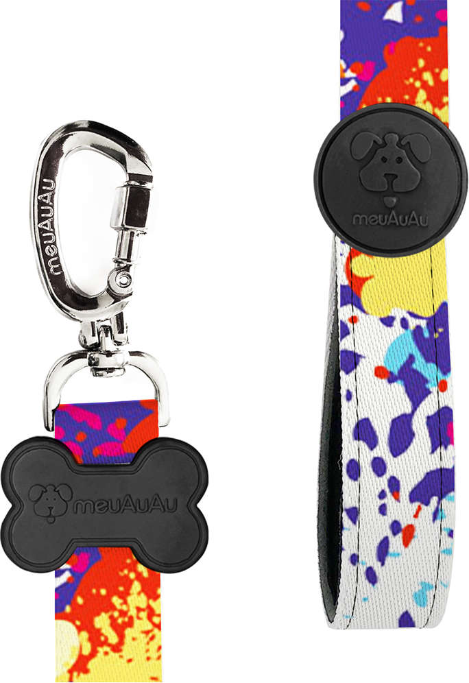 Peitoral H e Guia Splash para Cães - Tam. G