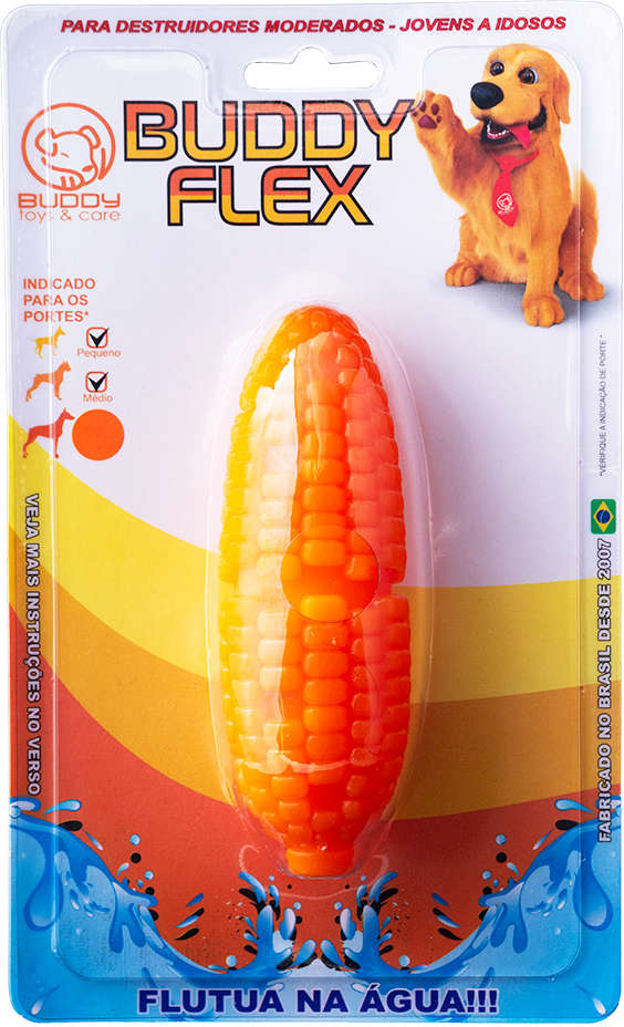 Brinquedo Buddy Toys Milho Flex - Tam. Único
