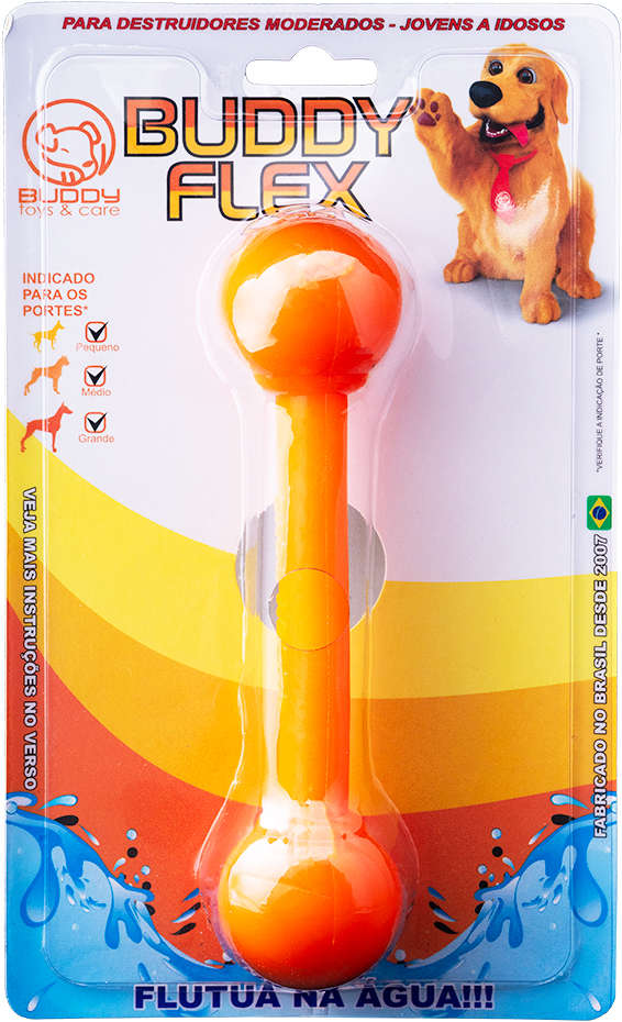 Brinquedo Buddy Toys Halteres Flex - Tam. Único