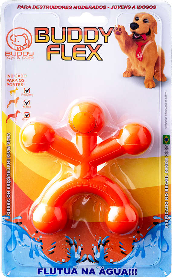 Brinquedo Buddy Toys Boneco Flex - Tam. Único
