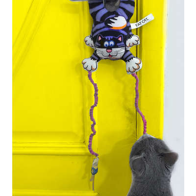 Brinquedo Mouse Bouncer Door para Gatos