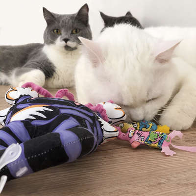 Brinquedo Mouse Bouncer Door para Gatos