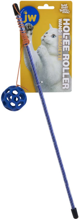 Brinquedo Varinha Holee Ball Azul para Gatos - Tam. Único