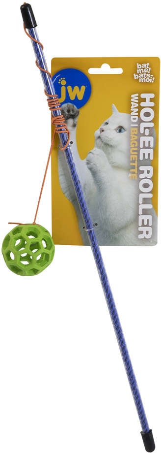 Brinquedo Varinha Holee Ball Verde para Gatos - Tam. Único