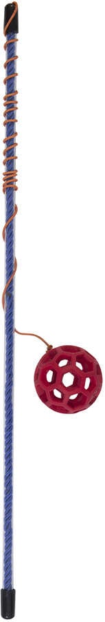 Brinquedo Varinha Holee Ball Vermelho para Gatos - Tam. Único