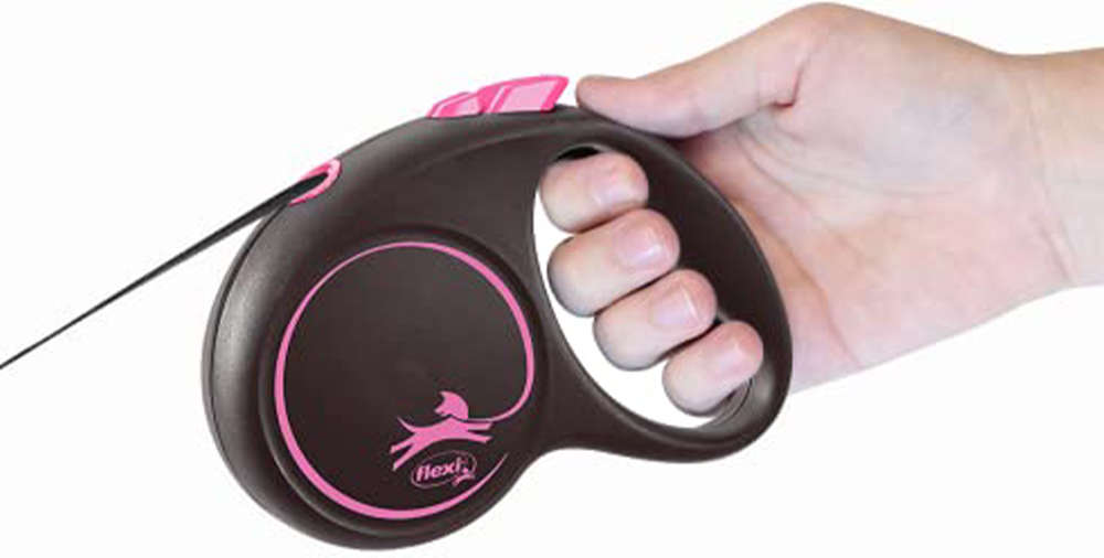 Guia Fita Black Design Rosa - Tam. G