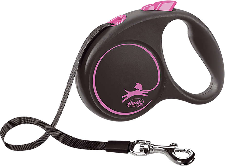 Guia Fita Black Design Rosa - Tam. G