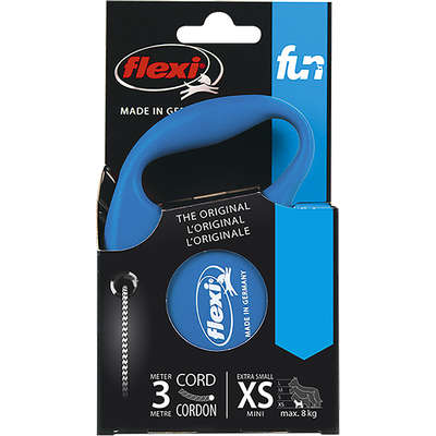 Guia Retrátil Corda FUN Azul