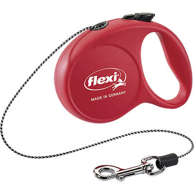 Guia Retrátil Corda FUN Vermelho
