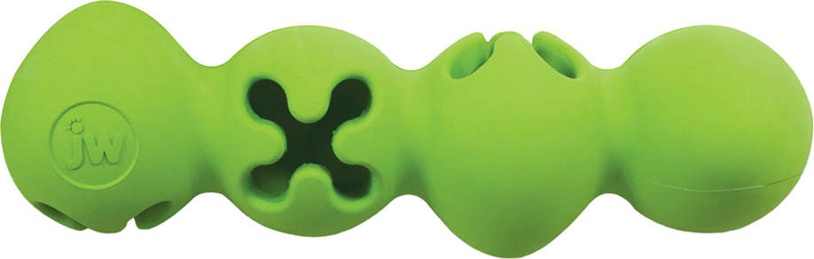 Brinquedo Playbites Caterpillar Verde para Cães - Tam. Único