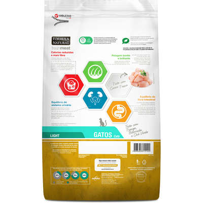 Ração Seca Fórmula Natural Fresh Meat Light para Gatos