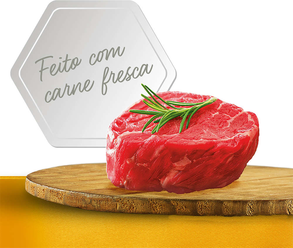 Ração Úmida Fórmula Natural Fresh Meat Gourmet Carne Desfiada para Gatos Adultos - 70 g