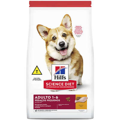 Ração Seca Hill's Science Diet Pedaços Pequenos para Cães Adultos