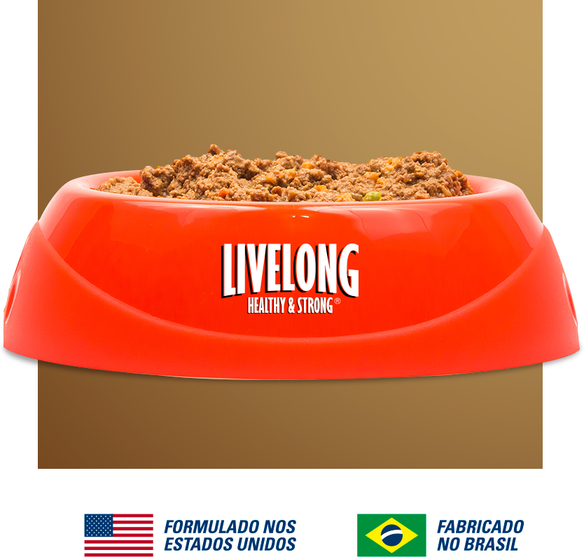 Alimento Natural Livelong Frango para Cães - 300 g