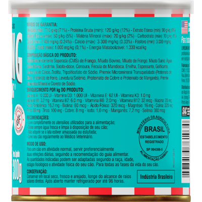 Alimento Natural Livelong Sabor Peixe para Cães