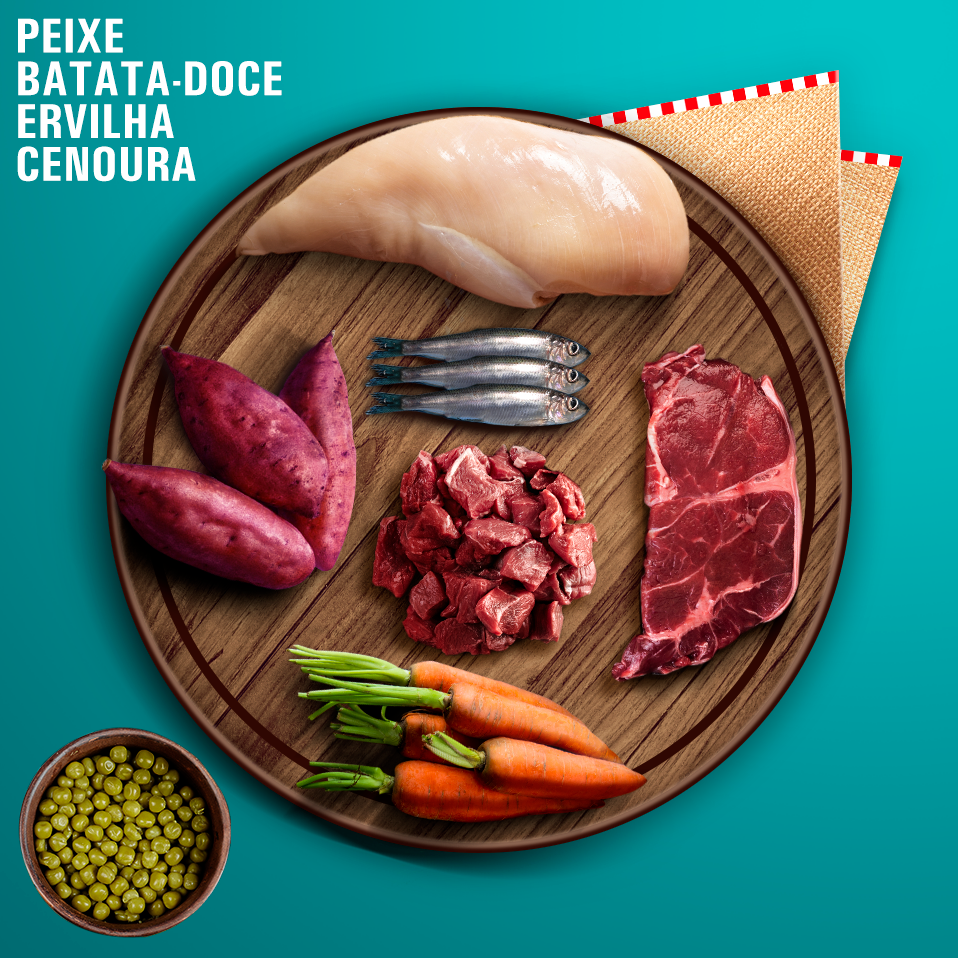 Alimento Natural Livelong Peixe para Cães - 300 g