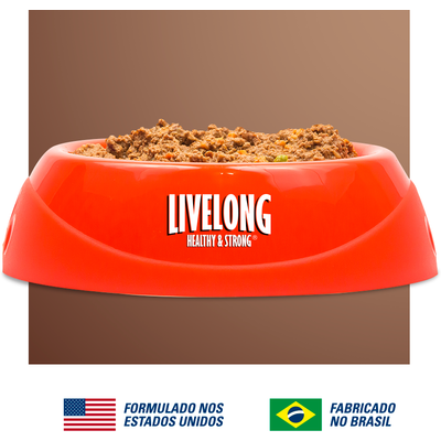 Alimento Natural Livelong Sabor Javali para Cães