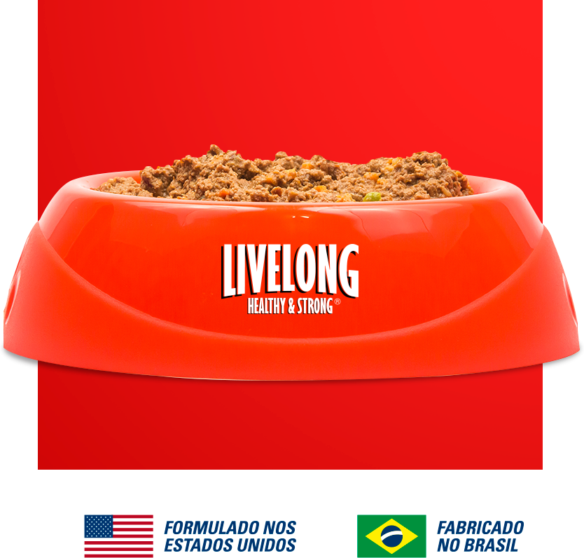 Alimento Natural Livelong Cordeiro para Cães - 300 g
