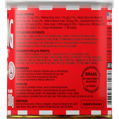 Alimento Natural Livelong Sabor Cordeiro para Cães