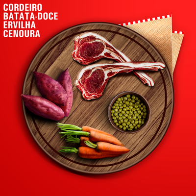 Alimento Natural Livelong Sabor Cordeiro para Cães