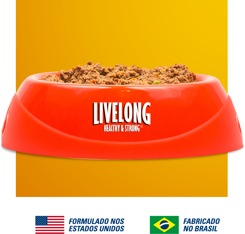 Alimento Natural Livelong Pato para Cães - 300 g