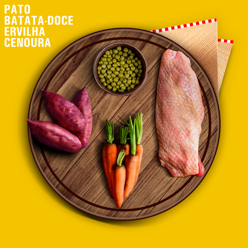 Alimento Natural Livelong Pato para Cães - 300 g