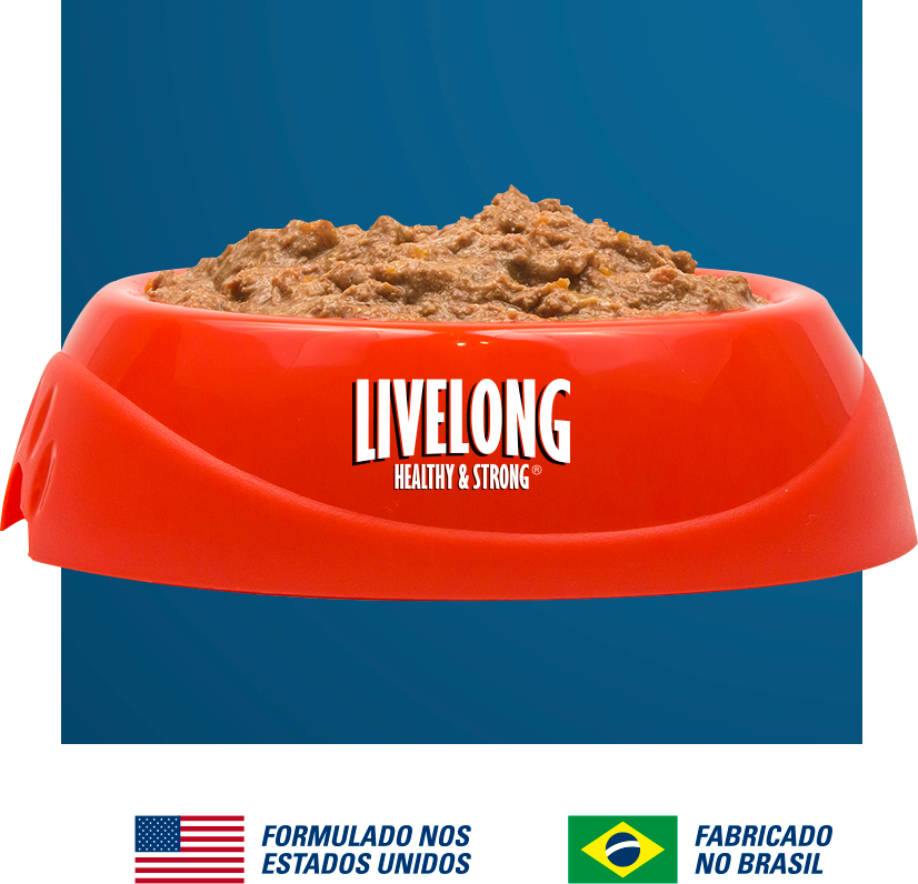 Alimento Natural Livelong Delícias do Mar para Gatos - 150 g