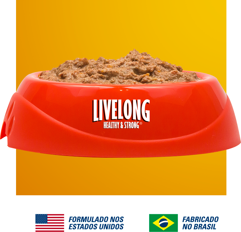 Alimento Natural Livelong Pato para Gatos - 300 g