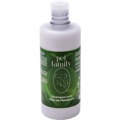 Shampoo Pet Family Óleo de Melaleuca para Cães e Gatos