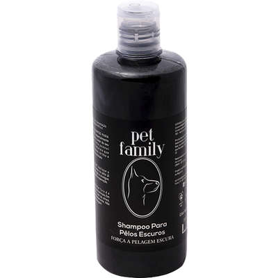 Shampoo Pet Family Pelos Escuros para Cães e Gatos