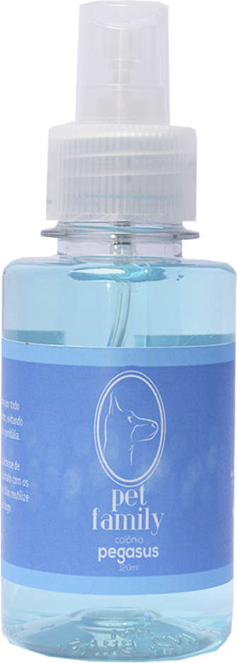 Colônia Pet Family Pegasus para Cães e Gatos - 120 mL