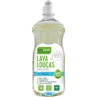 Lava Louças Biowash Pet Sensitive