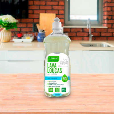 Lava Louças Biowash Pet Sensitive