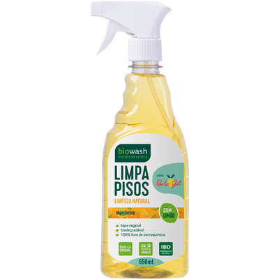 Limpa Piso Biowash Pet Mandarina com Limão