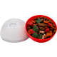 Brinquedo Amicus Crazy Ball Vermelho e Branco para Cães e Gatos