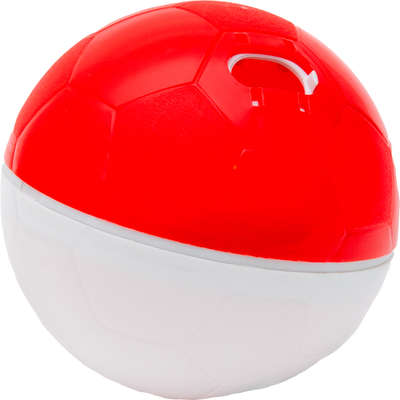 Brinquedo Amicus Crazy Ball Vermelho e Branco para Cães e Gatos
