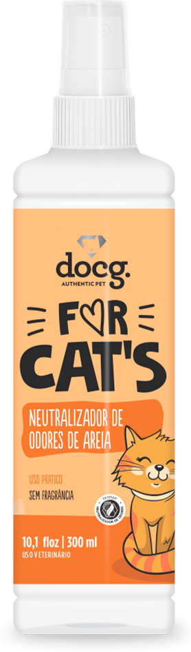 Neutralizador de Odores docg. de Areia para Gatos - 300 mL