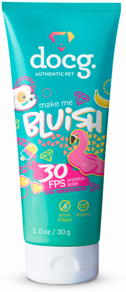 Protetor Solar docg. Make Me Bluish para Cães e Gatos - 30 g