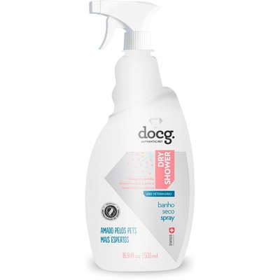 Banho a Seco docg. Dry Shower Spray para Cães e Gatos