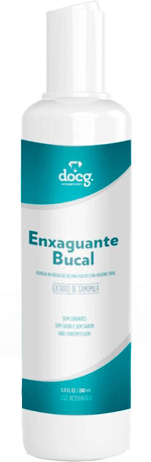 Enxaguante Bucal docg. para Cães e Gatos - 240 mL
