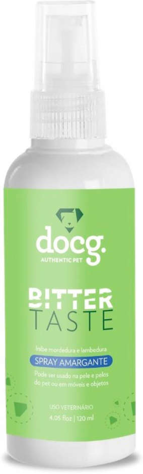 Spray Amargante docg. Bitter Taste para Cães e Gatos - 120 mL