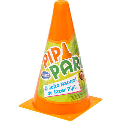 Postinho Chalesco Pipi Park Educador Sanitário Laranja