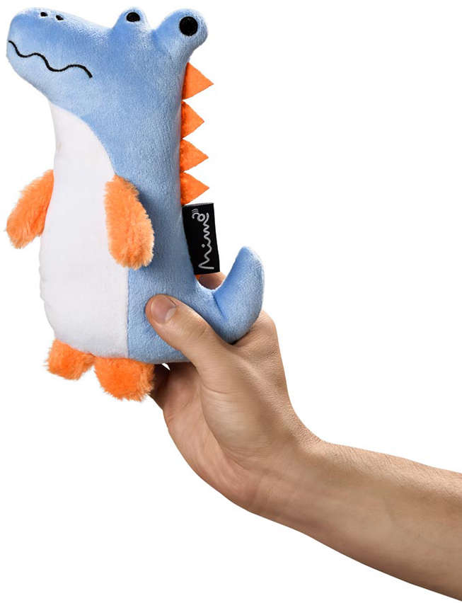 Brinquedo Pelúcia Amiguinhos Animais Jacaré para Cães - Tam. Único
